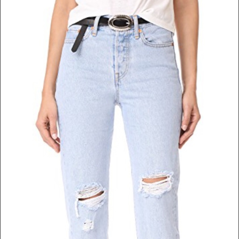 Levi Wedgie Jeans (light wash)